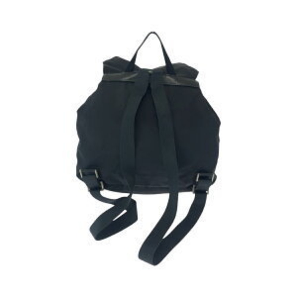 Prada Backpack Black Triangular Nylon Tessuto - image 1